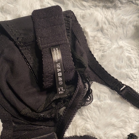 Plus size underwear and bra set 34D underwear L - Picture 2 of 5